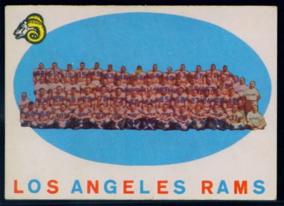 76 Los Angeles Rams Team Card